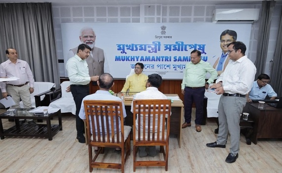 Tripura CM Dr Manik Saha conducts 